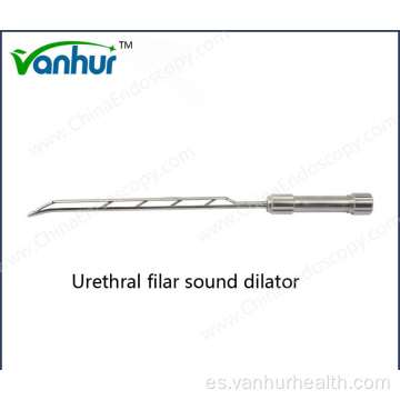 Instrumentos de urología quirúrgica Dilatador de sonido uretral filar